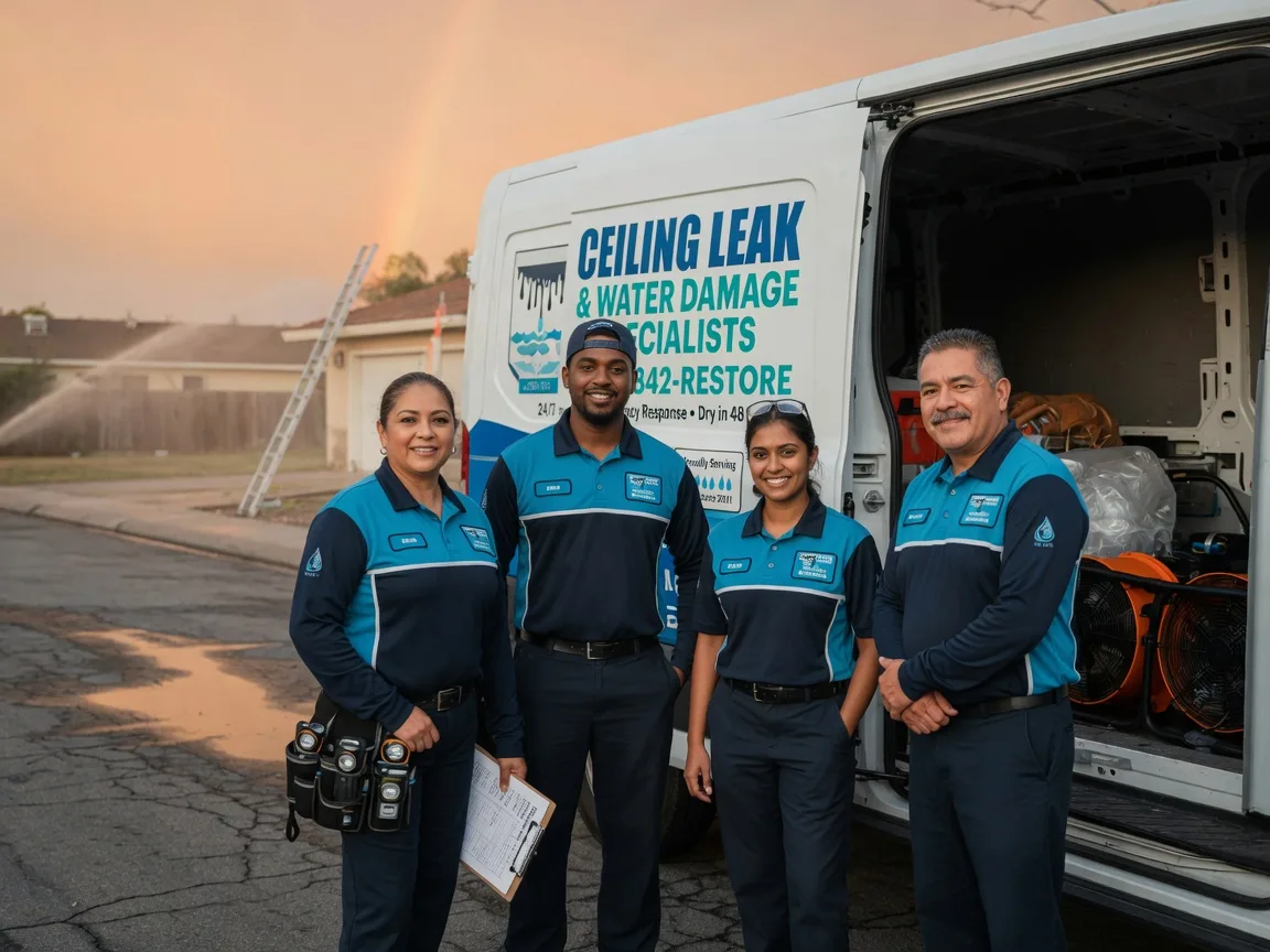Ceiling Leak Cleanup company in Ridgeville Corners, OH