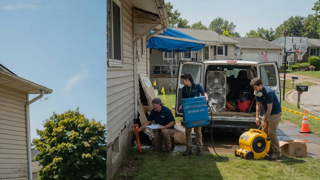 Ceiling Leak Cleanup in Ridgeville Corners, OH near me